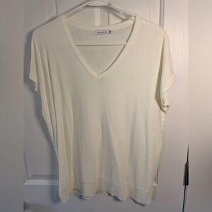 Staccato Women's Soft Cream Short Sleeve Top